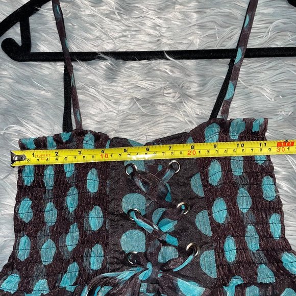 🎉 Bundle Deal: 4 for $20! 🎉 Party dress polkadots & chiffon S - Picture 8 of 13